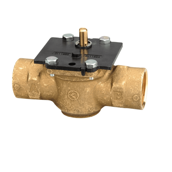 VALVULA CUERPO EN Y 3/4" NPT  240 PSI NC 63mm BR