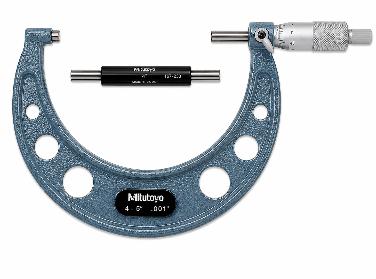 MICROMETRO DE EXTRIORES 4"-5"/0.001"