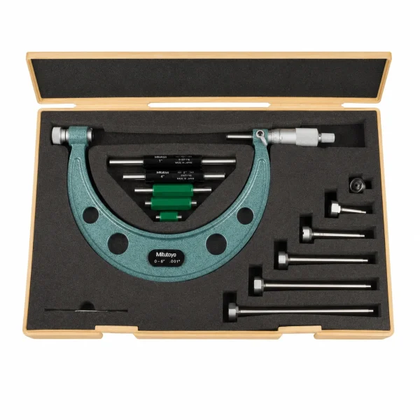 MICROMETRO DE EXTERIORES  0-6"/0.001"