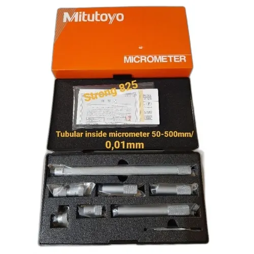 MICROMETRO INTERIORES CON VARILLASEXTENSION 50-500mm/0.01mm