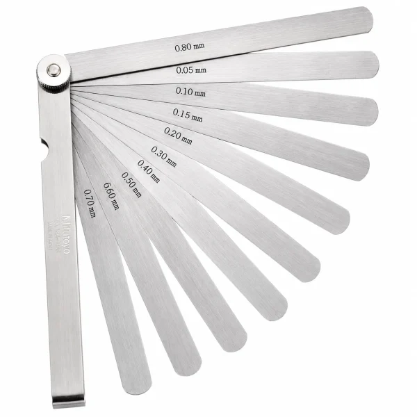 GALGAS PARA ESPESORES 0.05-0.1mm/10 laminas largas