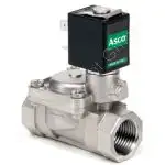 VALVULA 2/2 NC USO GENERAL ACERO INOXIDABLE 1/2