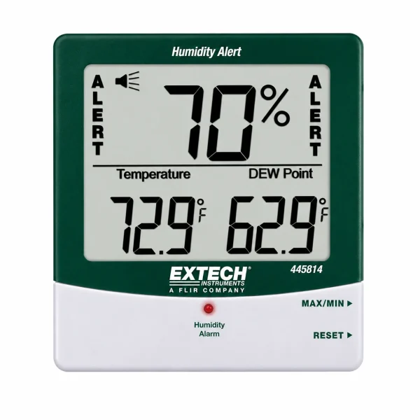TERMOHYGROMETRO ALARMAS PROGRAMABLES