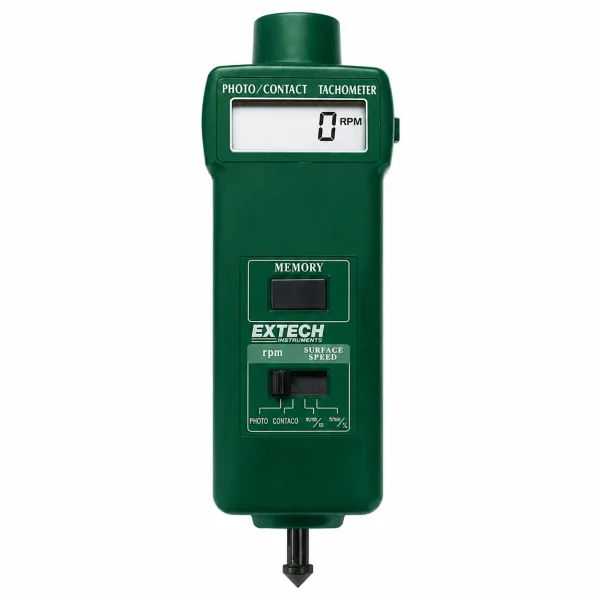 PHOTO/CONTACT TACHOMETER, 0.5 TO 20.000 RPM