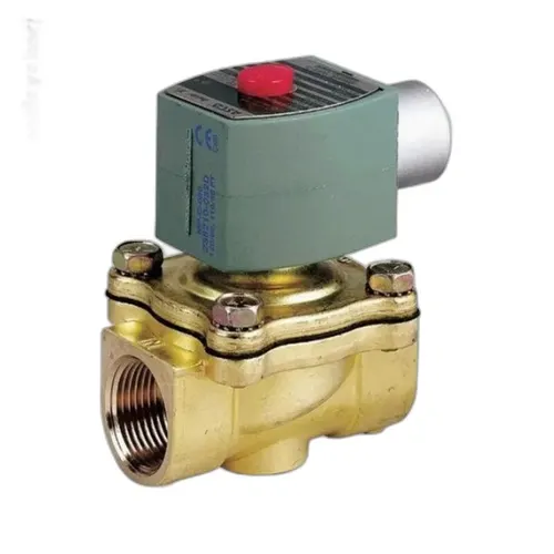 VALVULA USO GAS 2/2 NC  1/2" NPT BR