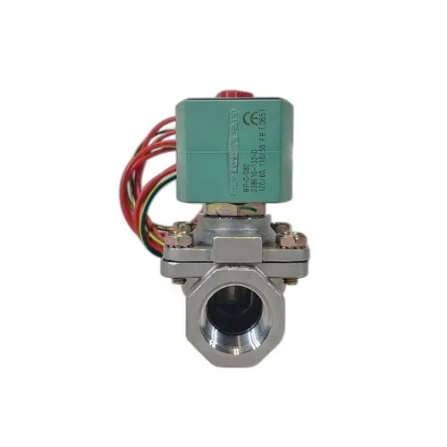 VALVULA USO GENERAL 2/2 NC 3/4" NPT SS