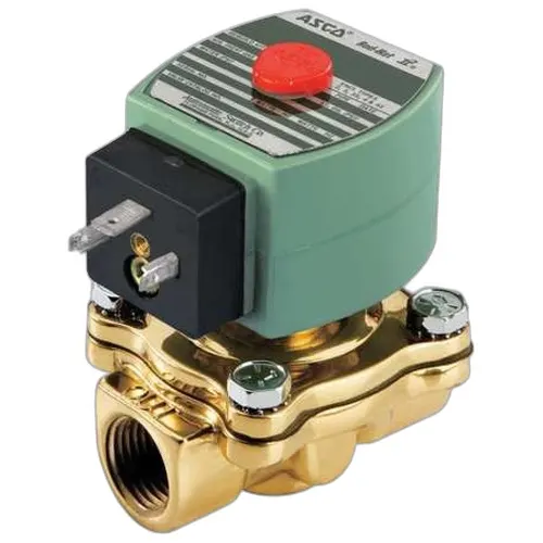 VALVULA USO GENERAL 2/2 NC 1/2" NPT BR