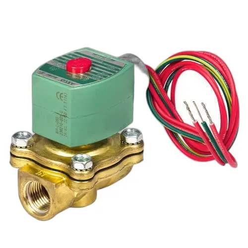 VALVULA USO GENERAL 2/2 NC 1/2" NPT BR