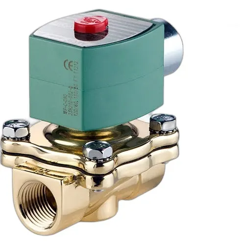 VALVULA USO GENERAL 2/2 NC 1/2" NPT BR