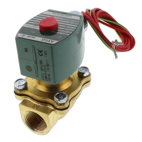 VALVULA USO GENERAL 2/2 NC 3/4" NPT BR