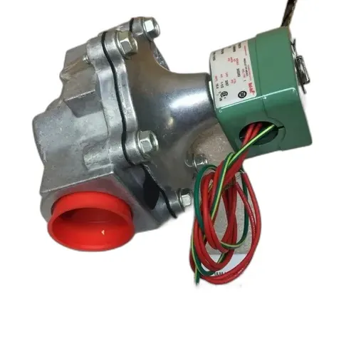 VALVULA USO GAS 2/2 NC 1 1/2" NPT AL