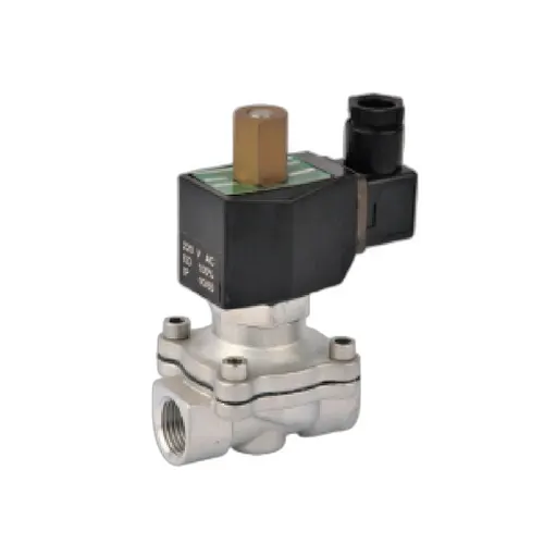 VALVULA USO GAS 2/2 NC 1 1/2" NPT 0-25 PSI AL