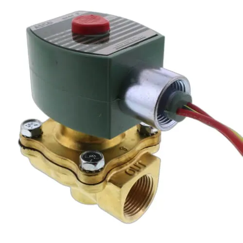 VALVULA USO VAPOR 2/2 NA 3/4"NPT 5-125 PSI BR