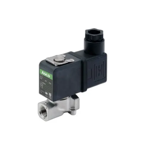 VALVULA USO GENERAL 2/2 NC 1/8"NPT SS