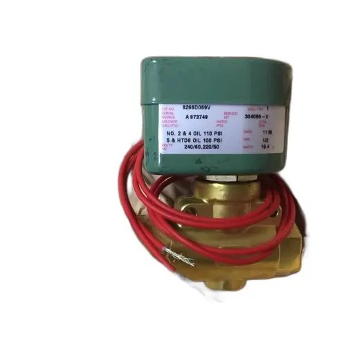 VALVULA FUEL OIL 2/2 NA 1/2" NPT BR SS