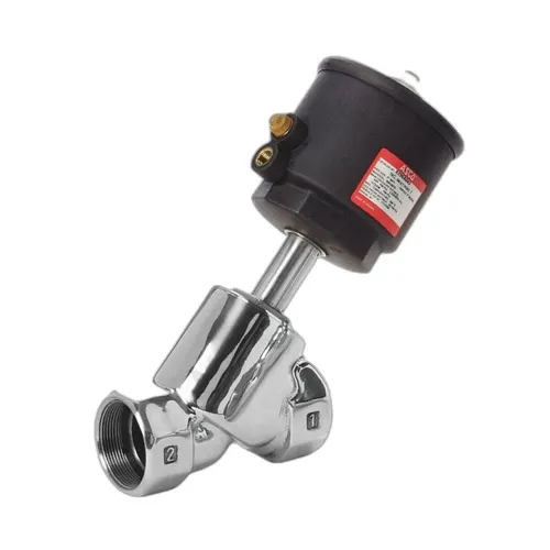 VALVULA CUERPO EN Y 2"NPT 90 PSI NC 90mm SS