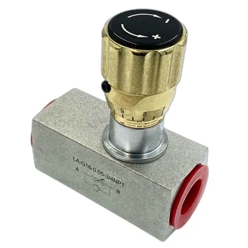 VALVULA CUERPO EN Y 3/4"NPT 0-240 PSI NO 50mm BR
