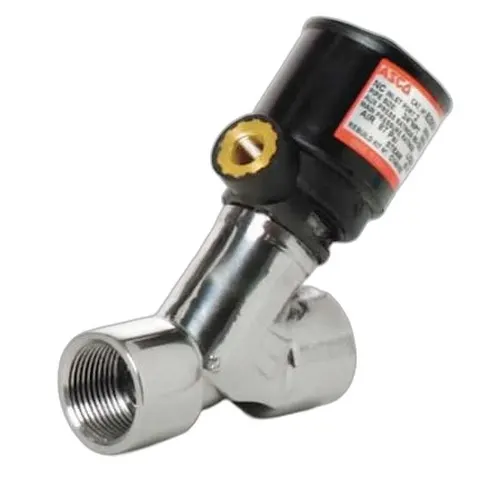 VALVULA CUERPO EN Y 3/8" NPT 240 PSI  NC 32mm SS