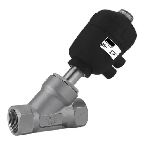 VALVULA USO GENERAL 3/2 U 1/4¨NPT SS PTFE
