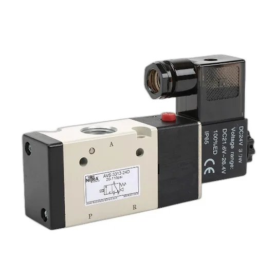 VALVULA USO GENERAL 4/2 MONOESTABLE 3/8"NPT BR