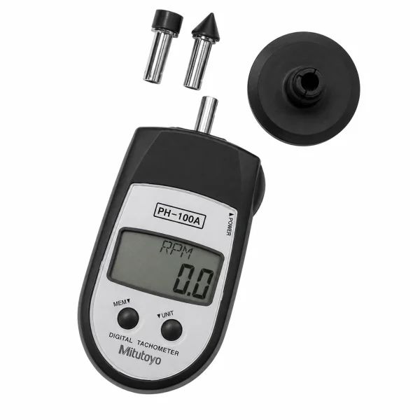 TACOMETRO DIGITAL CON CONTACTO 1-25000 rpm