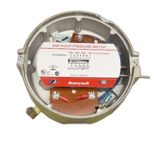 SWITCHE POR ALTA 1-26"H20 SPST, 1/2"NPT, MANUAL RESET (OBSOLETO -REEMPL C437D2003)