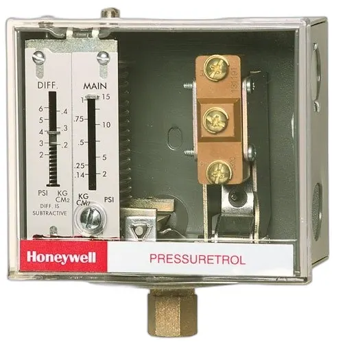 SWITCH PRESION ADITIVO MANUAL RESET 1-26" H 2 O