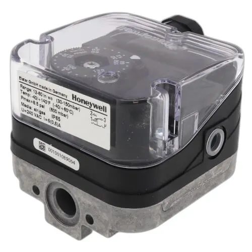 Pressure switch, Auto reset, 1/4'' NPT, 12-60''
