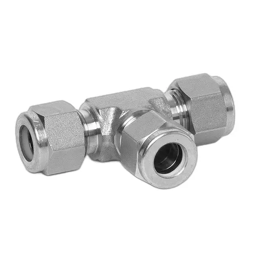 TE UNION HORIZ. NO  ROSCADO 1/8" SS