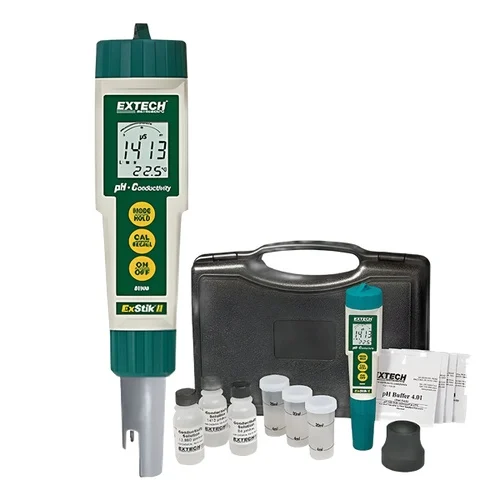 KIT DE ANALISIS DE AGUA PH CONDUCTIVIDAD Y TEMPERATURA