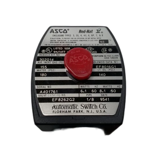 VALVULA EP 2/2 NC 1/8" NPT BR 0-80 PSI
