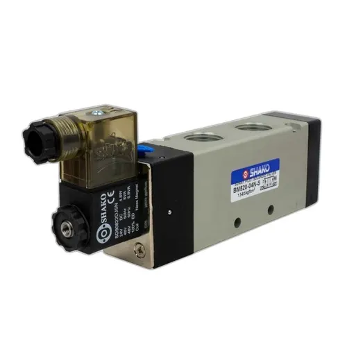 VALVULA EXPLOSION PROOF 5/2 SIMPLE SOL. 1/4" NPT AL ANODIZADO