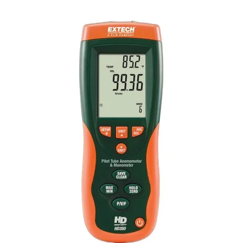 PITOT TUBE AIRFLOW MANOMETER