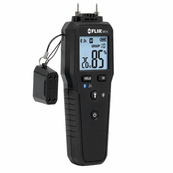 Medidor de humedad con Bluetooth