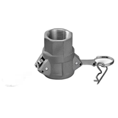 PURGED 1" NPT ALUMINUM LOCKING PT COUPLER ADAPTER