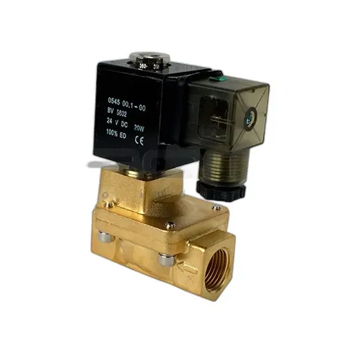 VALVULA USO GENERAL 2/2 NC 1/4"NPT BR CONECTOR DIN