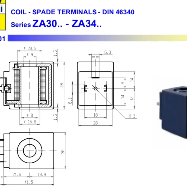 VALULA 1/8" NC *2.3mm 24VDC