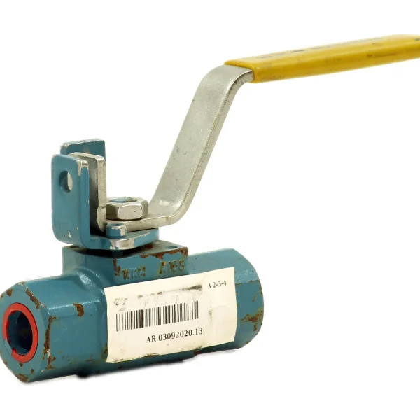 FLOATING BALL VALVE 1-1/2" IN 3000 PSI THD FULL PORT BODY AND TRIM CS/SS - WRENCH