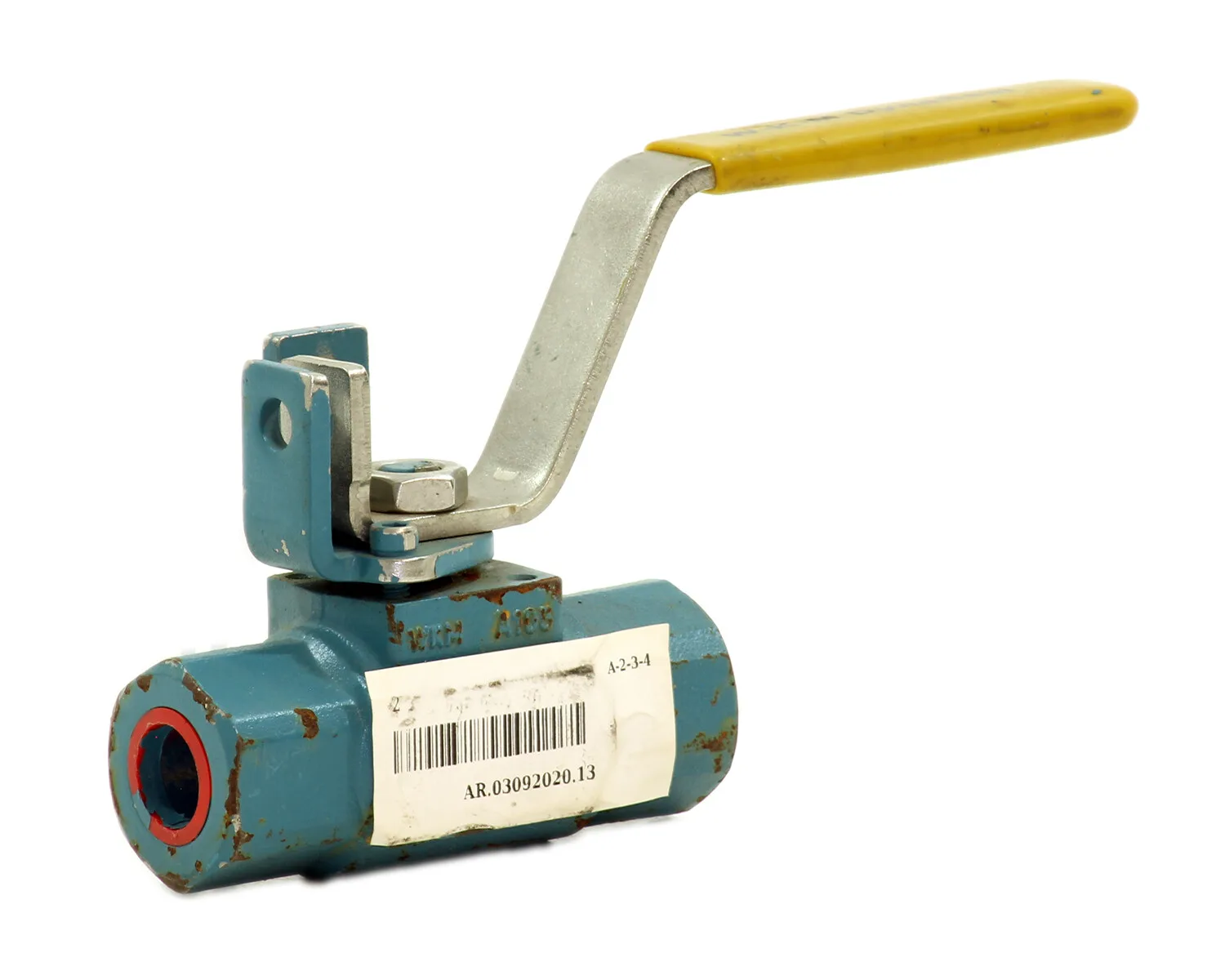 FLOATING BALL VALVE 1-1/2" IN 3000 PSI THD FULL PORT BODY AND TRIM CS/SS - WRENCH